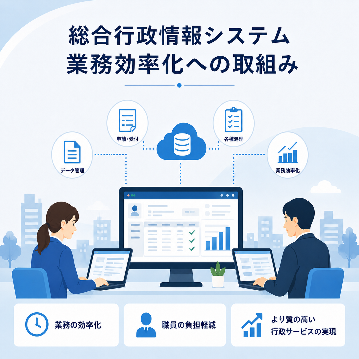 総合行政情報システム業務効率化への取組み